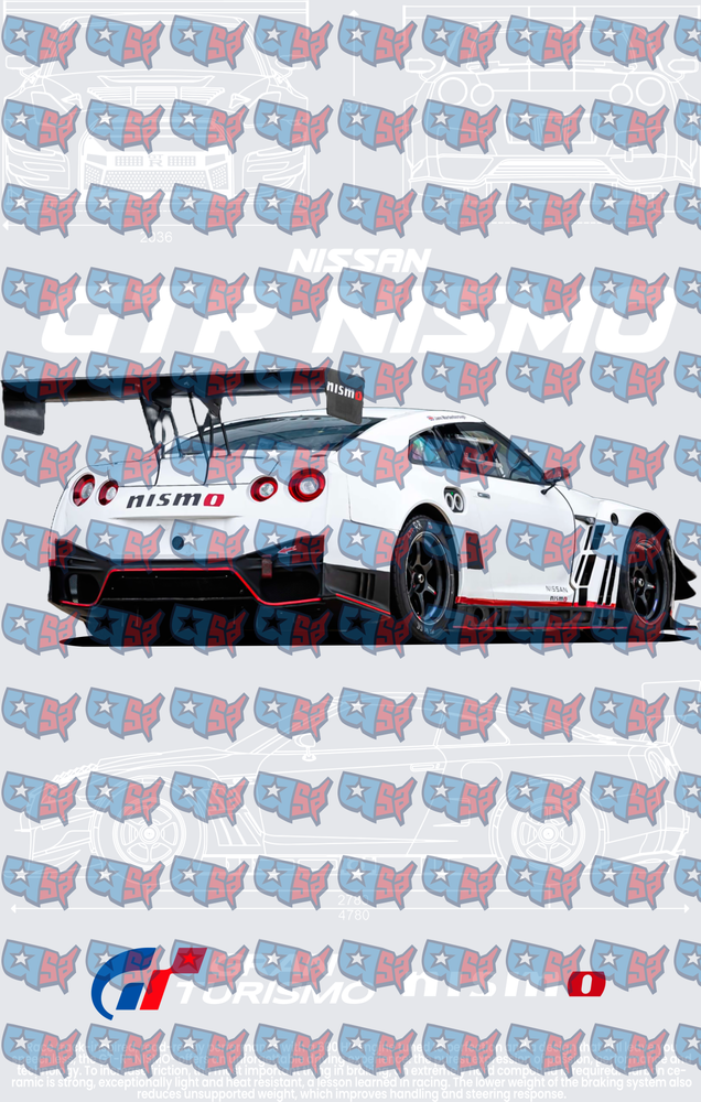 Nissan GT-R Nismo Race Car Gran Turismo (DTF)