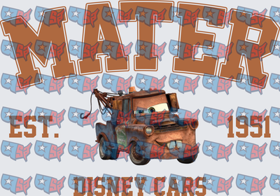 Mater Tow Truck Est 1951 Collegiate (DTF)