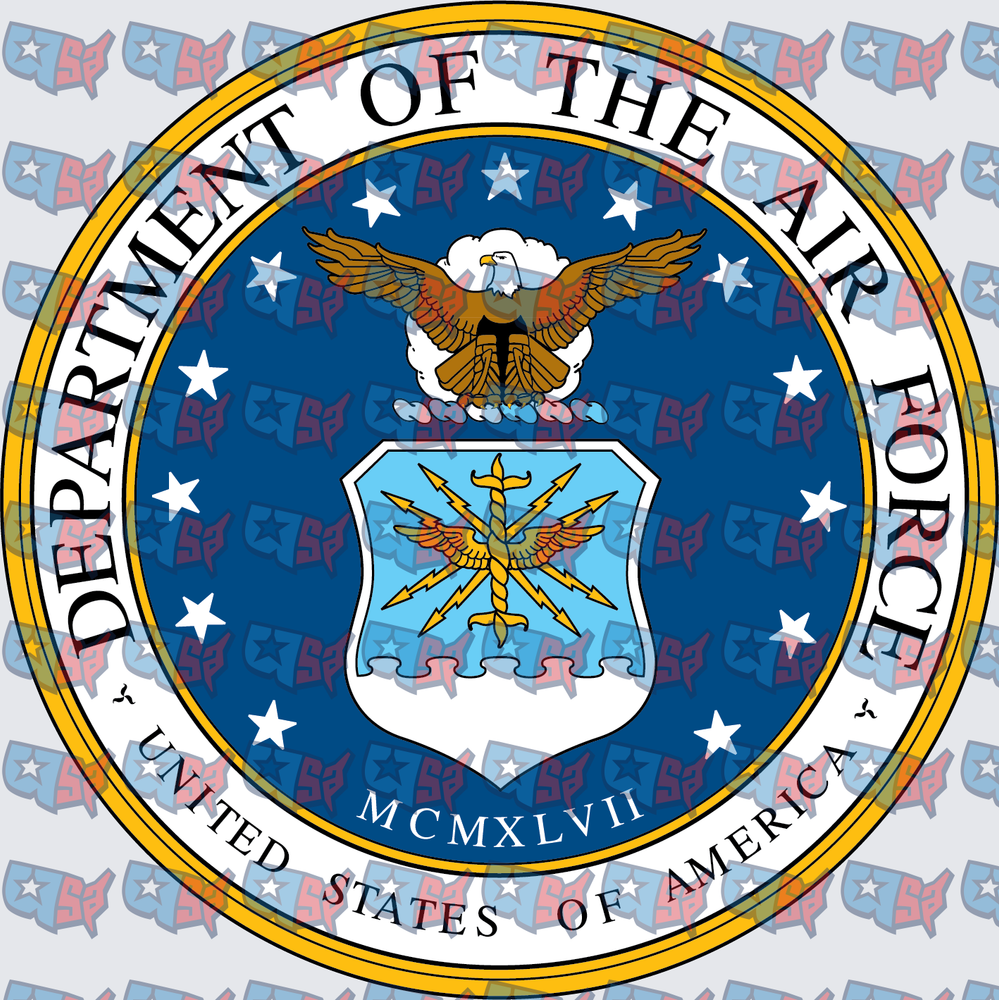 Department of the Air Force Official Seal MCMXLVII (DTF)