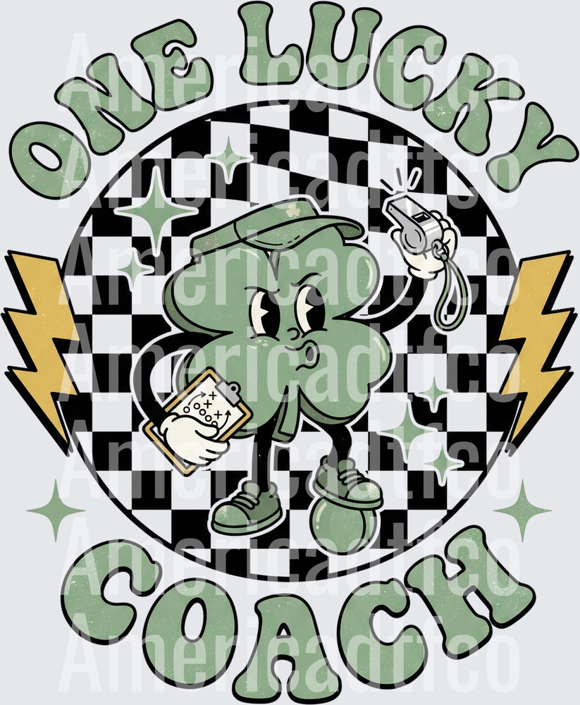 One Lucky Coach Shamrock St. Patrick's Day (DTF)