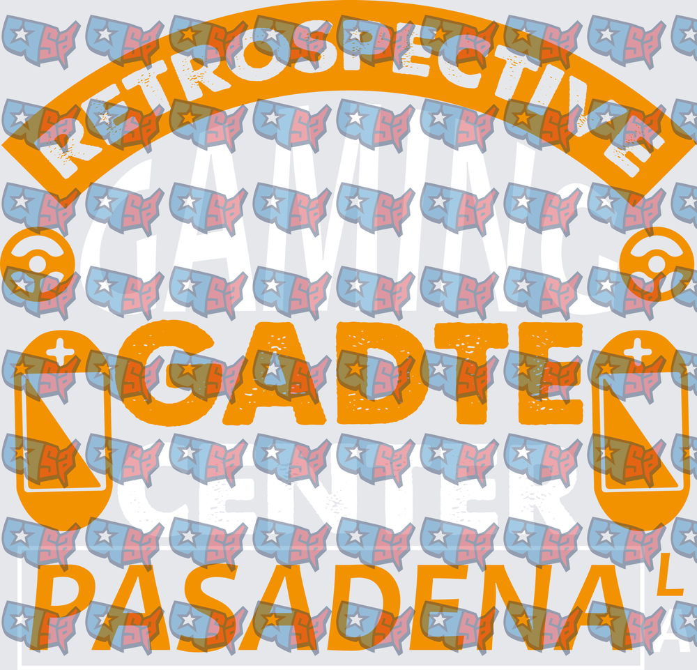 Retrospective Gaming Gadget Center Pasadena Badge (DTF)
