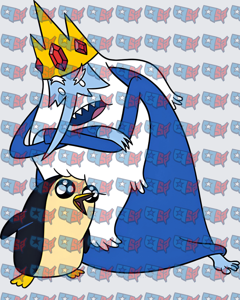 Ice King and Gunter Adventure Time Duo (DTF)