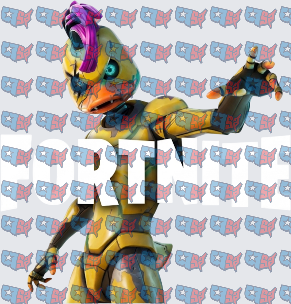 Glam Rock Chica FNAF Battle Royale Skin (DTF)