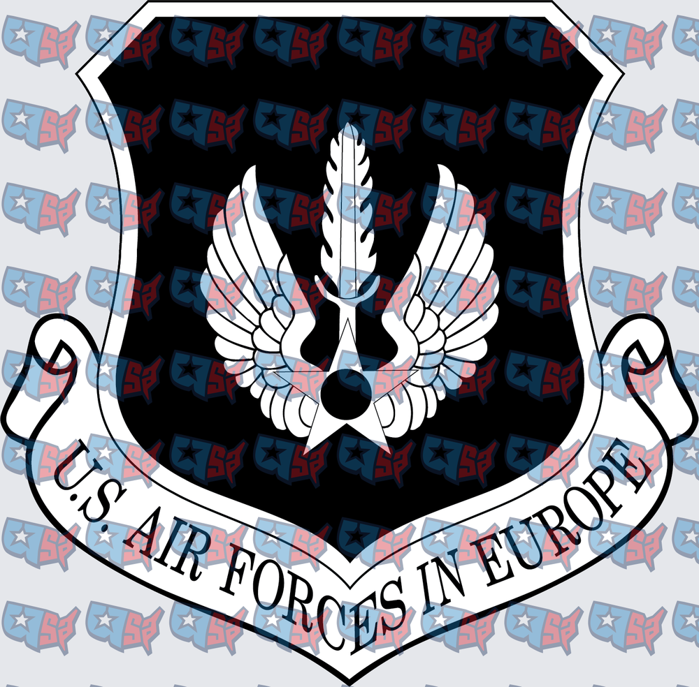 U.S. Air Forces In Europe Shield Emblem (DTF)