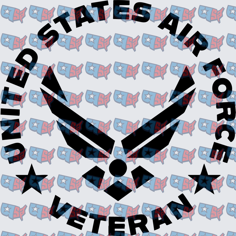 United States Air Force Veteran Wings Emblem (DTF)