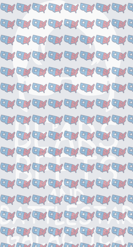 Patriotic USA Map Shape Repeating Pattern (DTF)