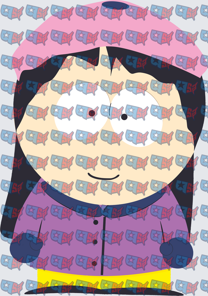 South Park Wendy Testaburger Close Up Portrait (DTF)