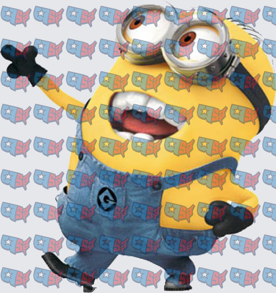 Excited Yellow Minion One Eye Dancing (DTF)