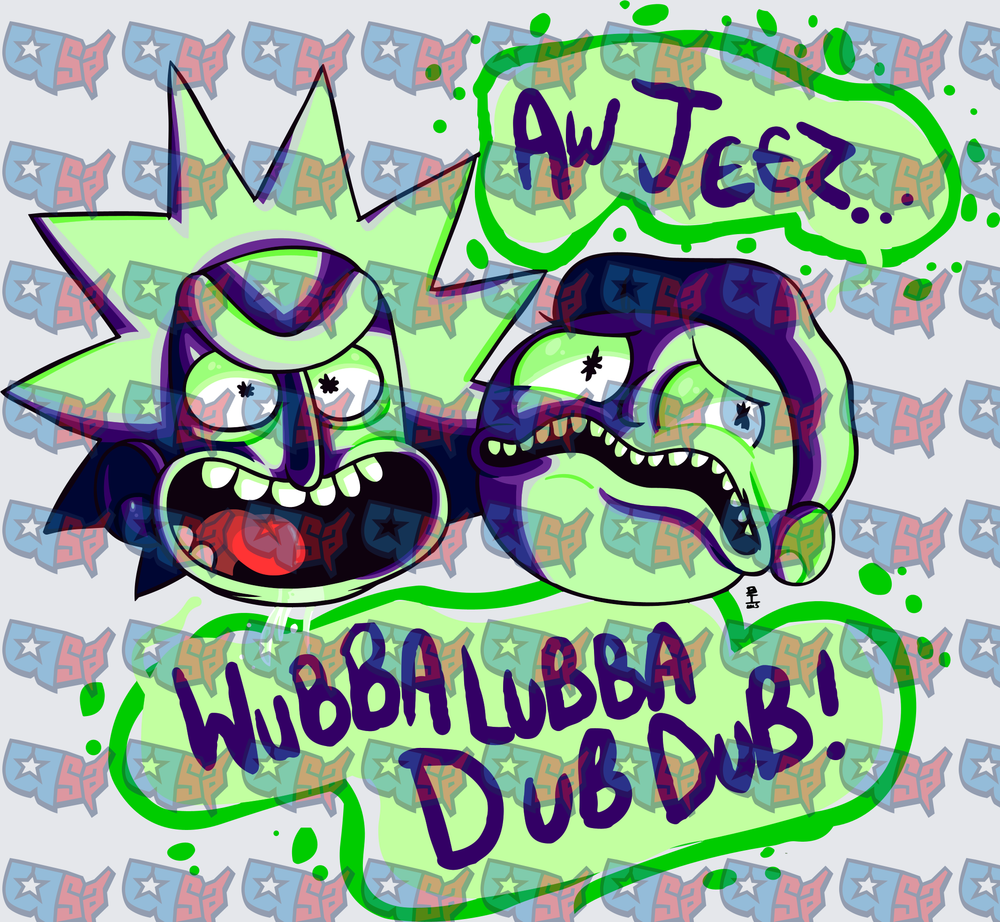 Crazy Scientist and Kid Wubba Lubba Dub Dub (DTF)