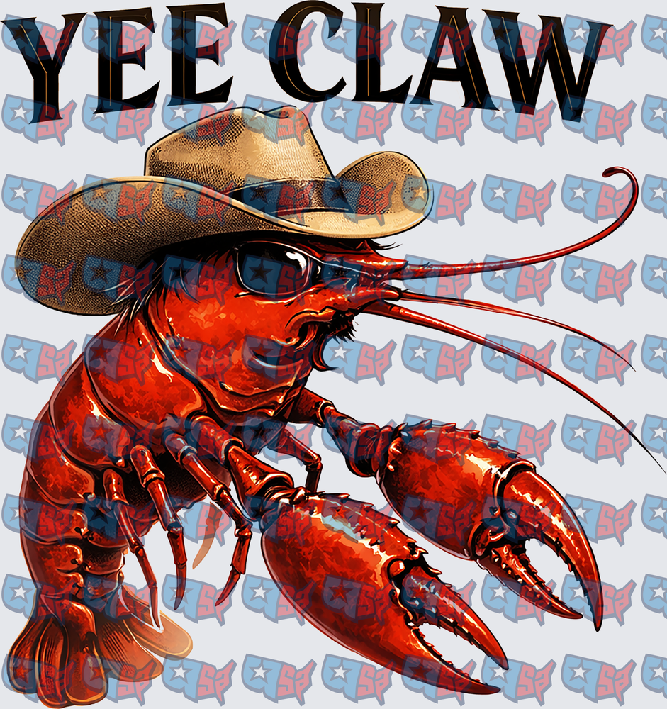 Yee Claw Cowboy Crawfish Sunglasses Western (DTF)