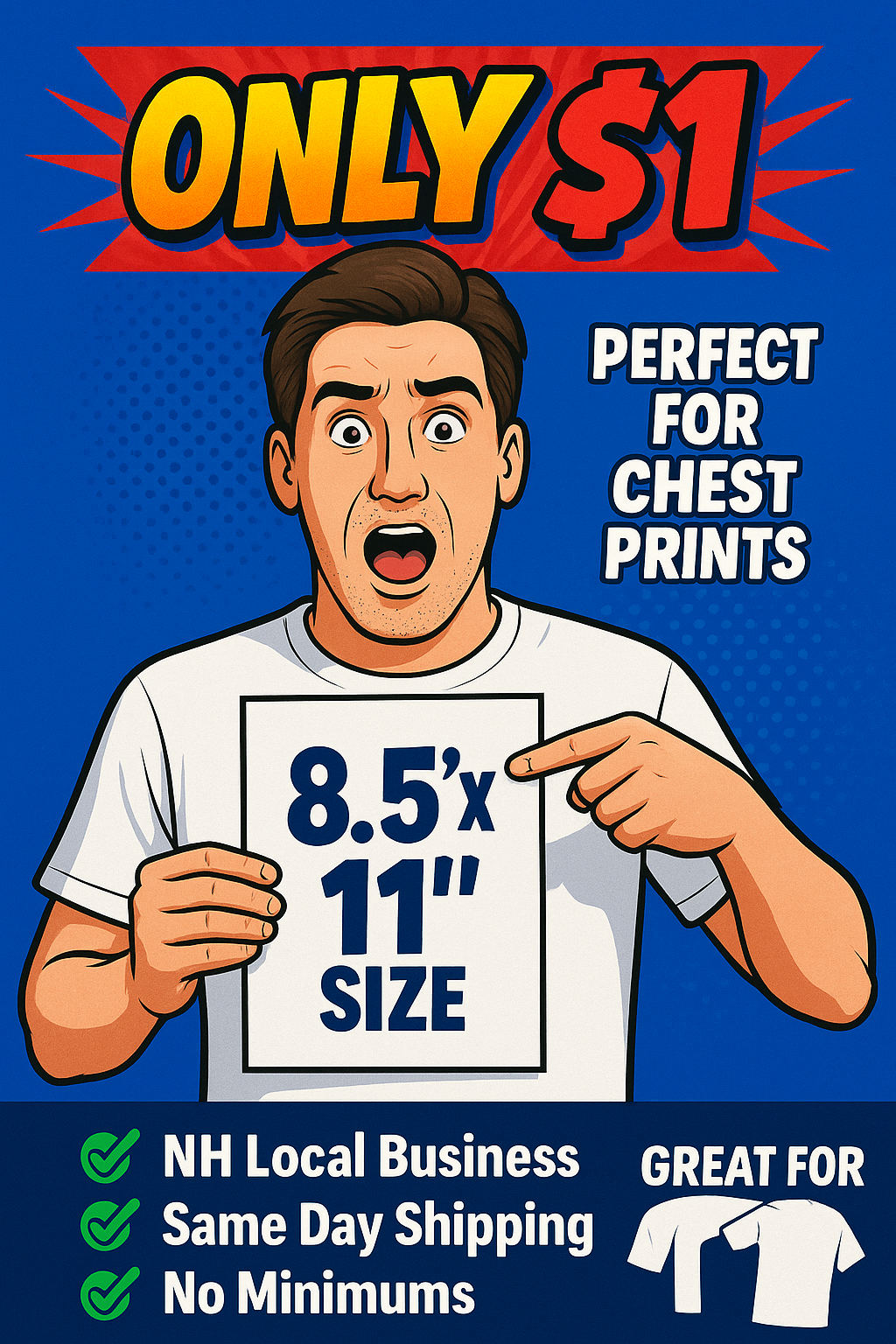 1$ 8.5x11 inch print promo ( takes 7 business days to process )