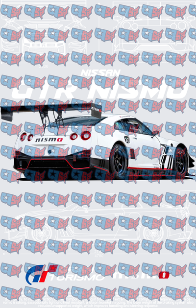 Nissan GT-R Nismo Race Car Gran Turismo (DTF)