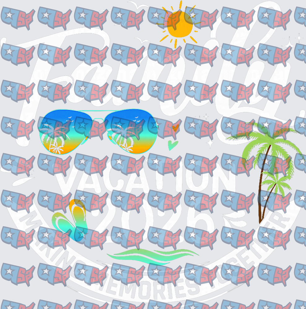 Family Vacation Making Memories Together Beach Summer (DTF)