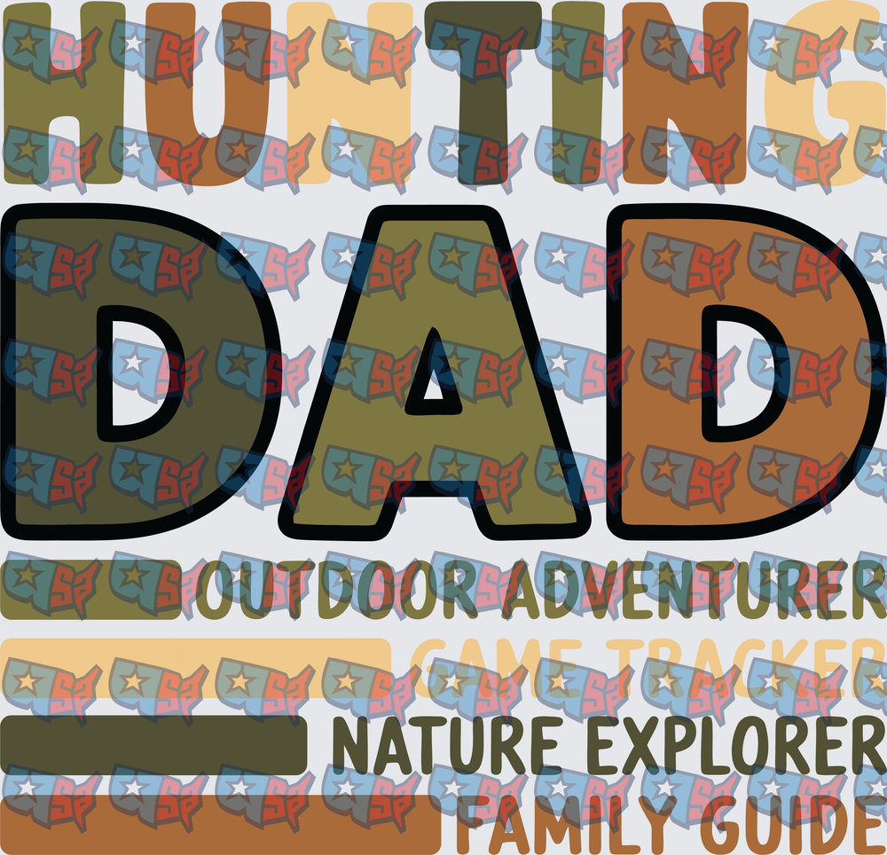 Hunting Dad Outdoor Adventurer Nature Explorer (DTF)
