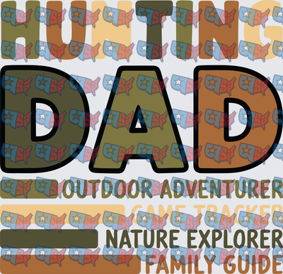 Hunting Dad Outdoor Adventurer Nature Explorer (DTF)