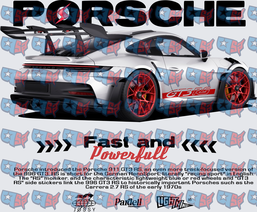 Porsche 911 GT3 RS Fast and Powerful (DTF)