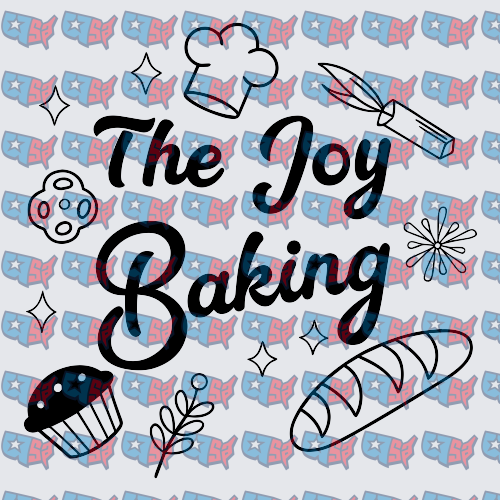 The Joy of Baking Script with Bakery Icons (DTF)