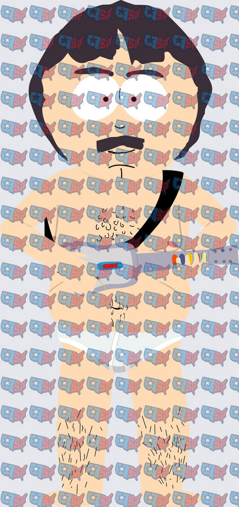 South Park Randy Marsh Shirtless Chest Hair Dad (DTF)