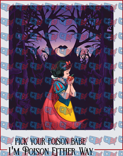 Snow White Evil Queen Pick Your Poison Babe (DTF)