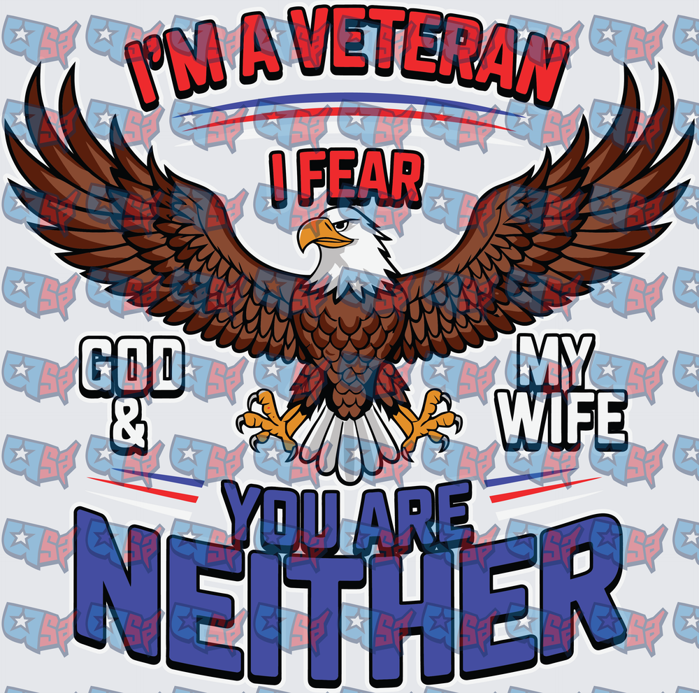 Veteran Fears God And Wife Bald Eagle (DTF)