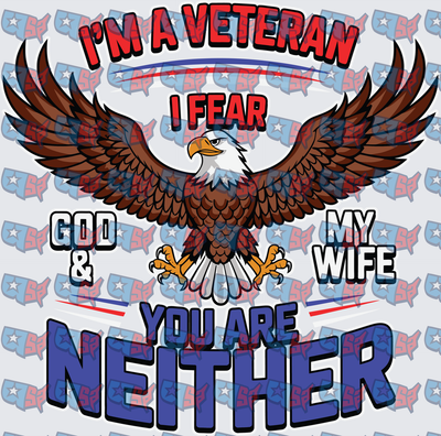 Veteran Fears God And Wife Bald Eagle (DTF)