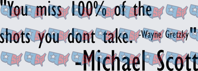 You Miss 100% Of The Shots Funny Quote (DTF)