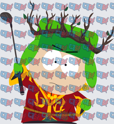 South Park Kyle Druid Wizard Fantasy Character (DTF)
