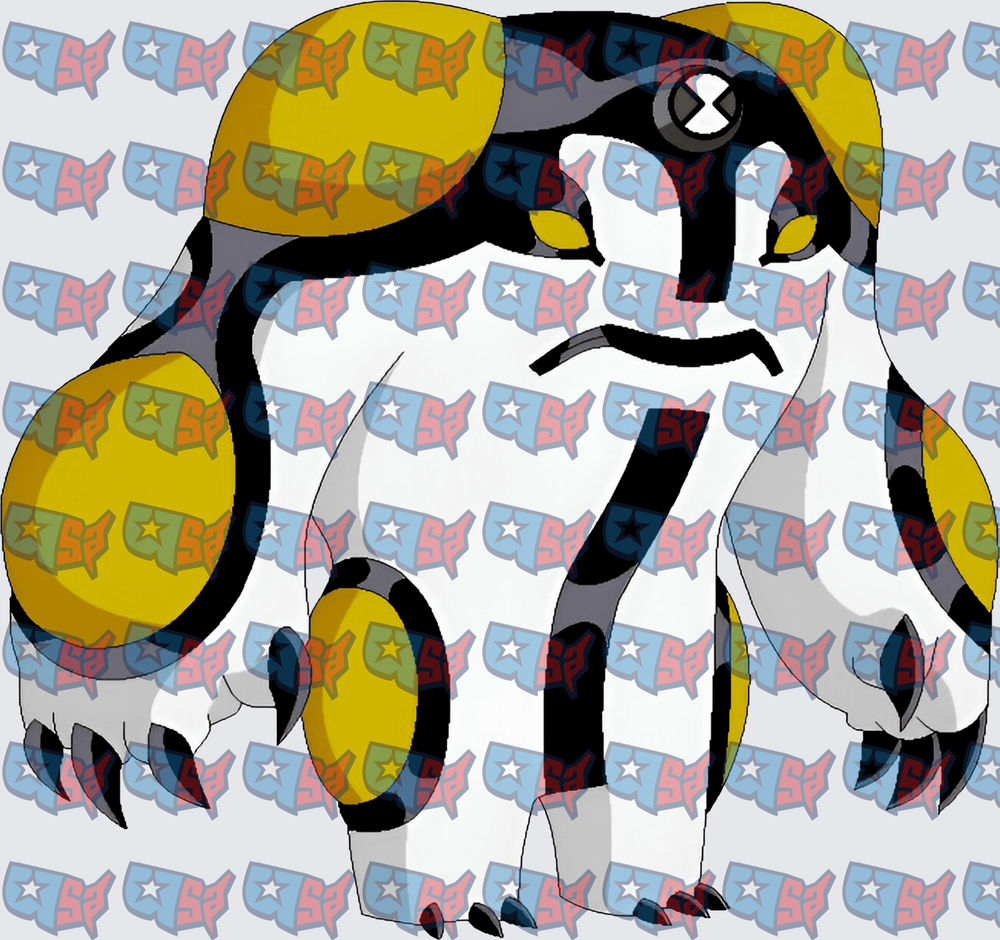 Alien Gorilla Beast Yellow Black Omnitrix (DTF)