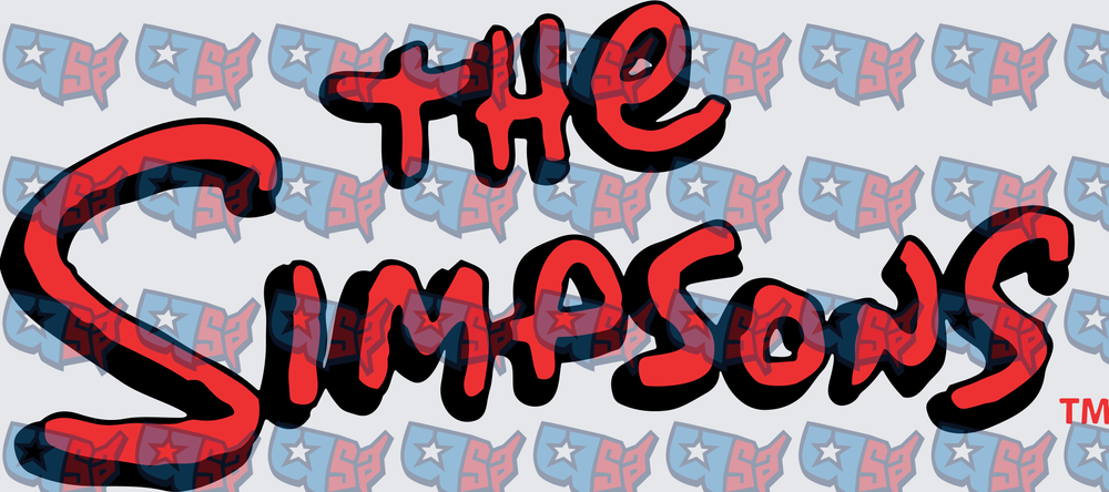 Classic Animated Family Show Logo Red Script (DTF)