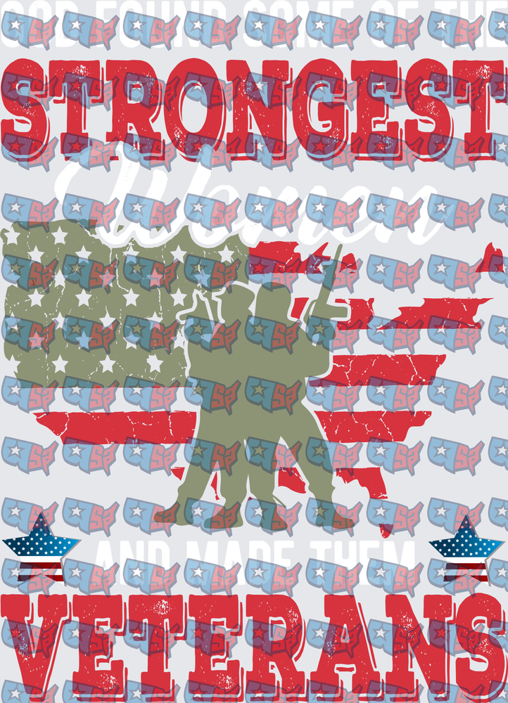 God Found Strongest Women Made Them Veterans (DTF)