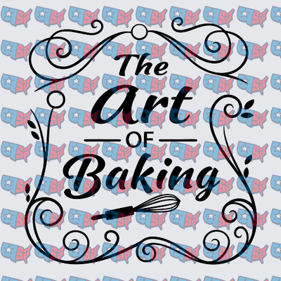 The Art of Baking Whisk Swirl Frame (DTF)