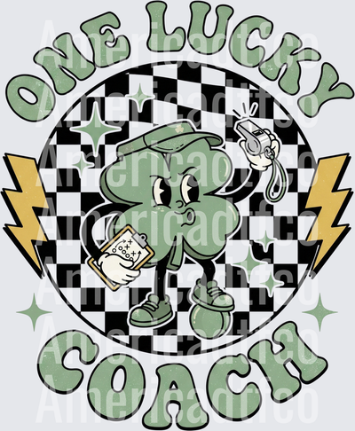 One Lucky Coach Shamrock St. Patrick's Day (DTF)