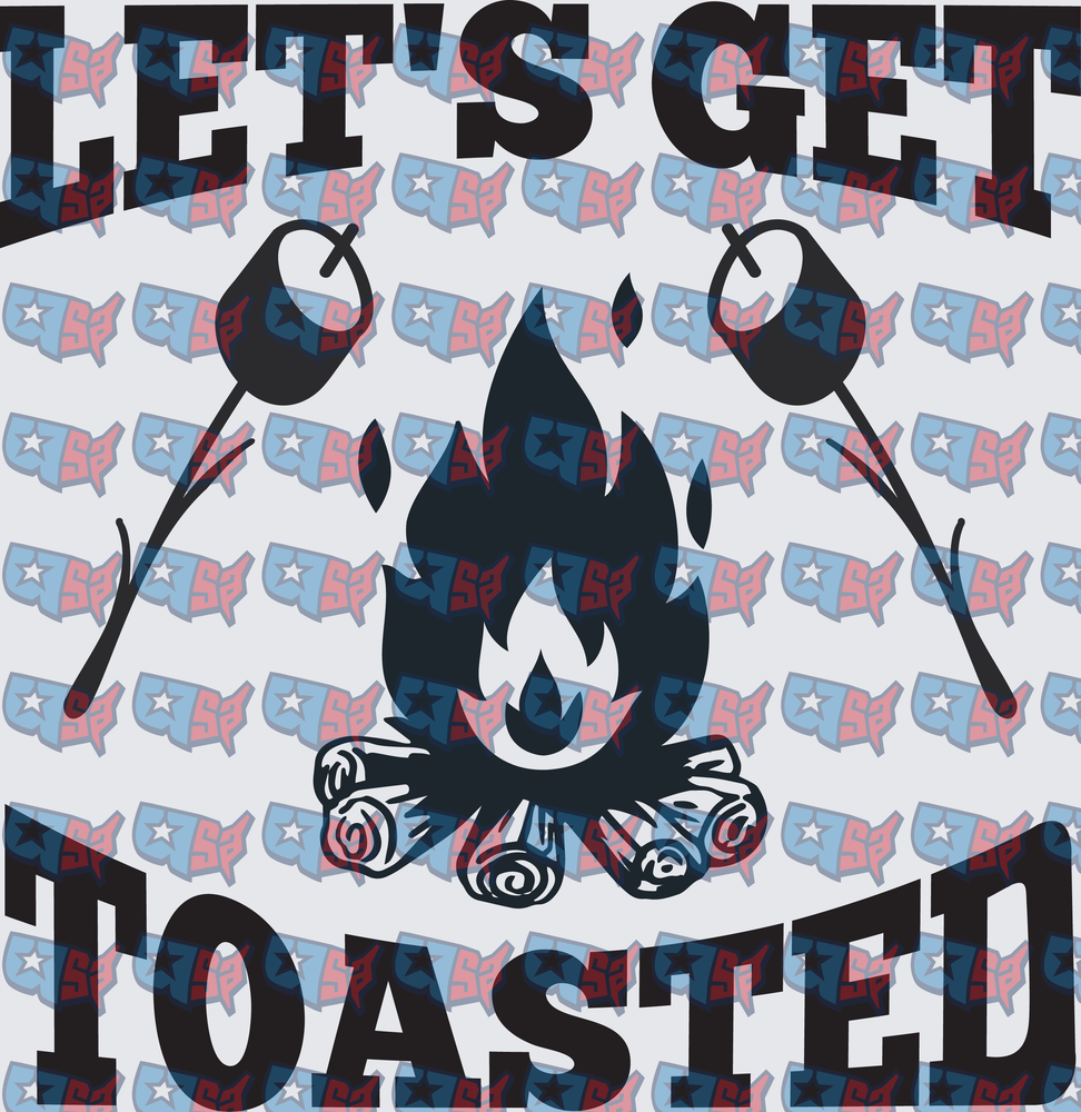 Let's Get Toasted Campfire Marshmallow Roasting (DTF)