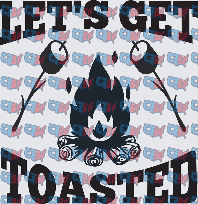 Let's Get Toasted Campfire Marshmallow Roasting (DTF)