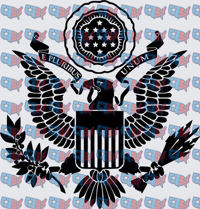 American Bald Eagle Great Seal E Pluribus Unum (DTF)