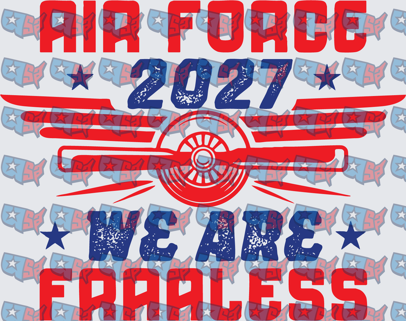 Air Force 2027 We Are Fearless Airplane (DTF)