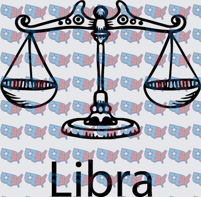 Libra Zodiac Scale of Justice Sign (DTF)