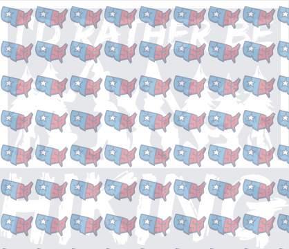 USA Map Red White Blue Patriotic Pattern (DTF)