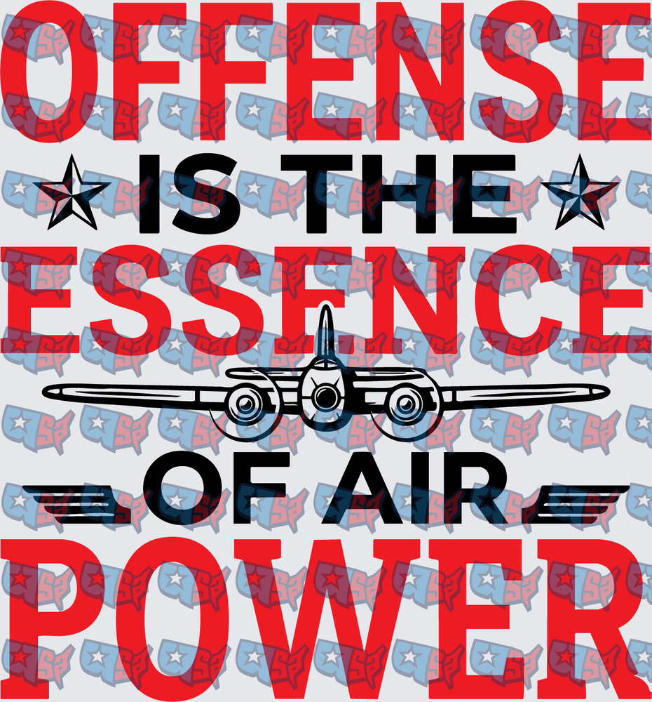Offense Is The Essence Of Air Power Bomber (DTF)