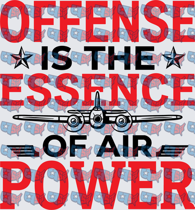 Offense Is The Essence Of Air Power Bomber (DTF)
