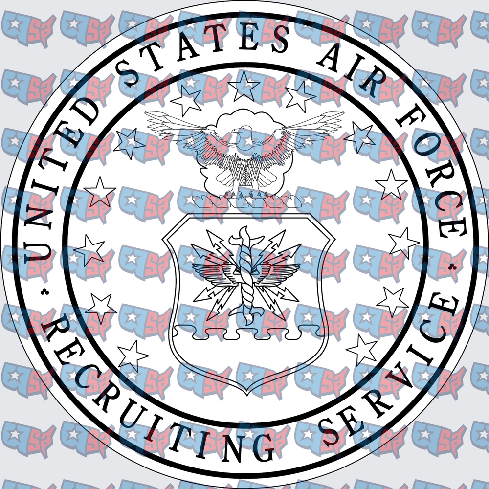 United States Air Force Recruiting Service Seal (DTF)