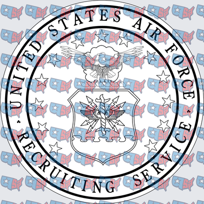 United States Air Force Recruiting Service Seal (DTF)