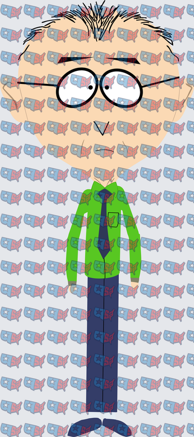 South Park Mr Mackey Animated Character Design (DTF)