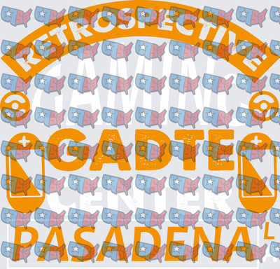 Retrospective Gaming Gadget Center Pasadena Badge (DTF)