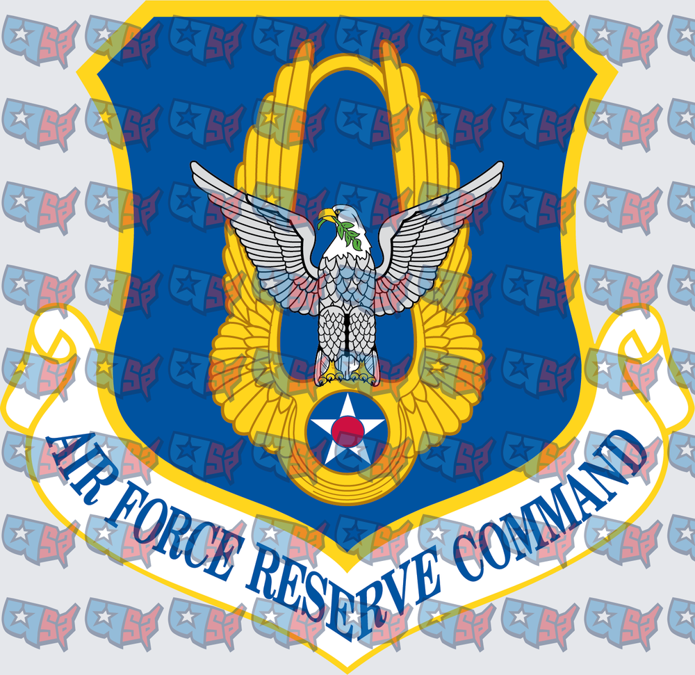 Air Force Reserve Command Shield Emblem (DTF)