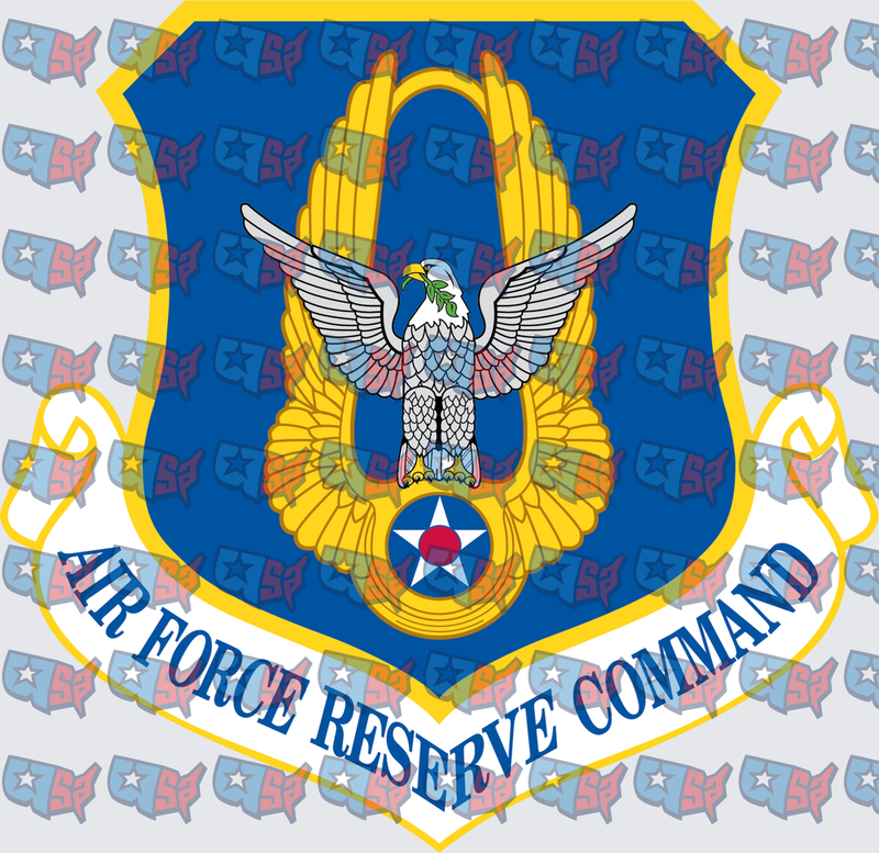 Air Force Reserve Command Shield Emblem (DTF)