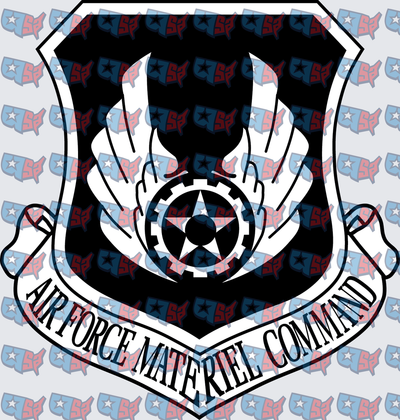 Air Force Materiel Command Shield Emblem (DTF)