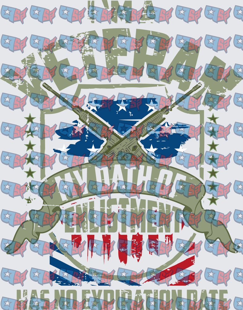 Veteran Oath Of Enlistment Has No Expiration Date (DTF)