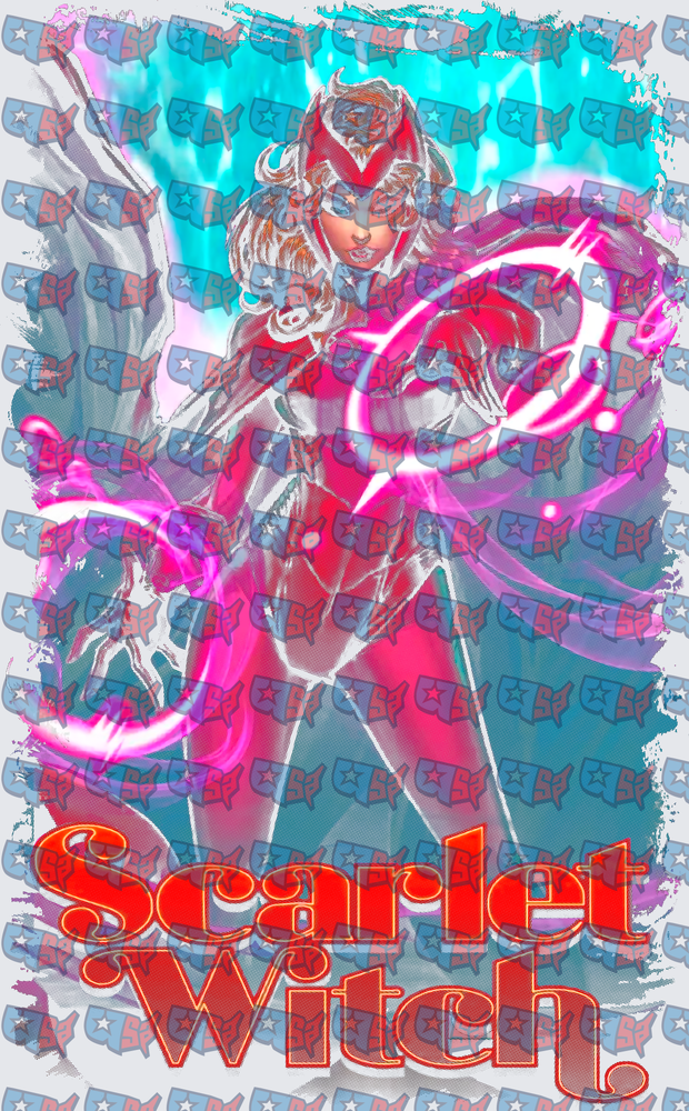Scarlet Witch Chaos Magic Power Pose (DTF)