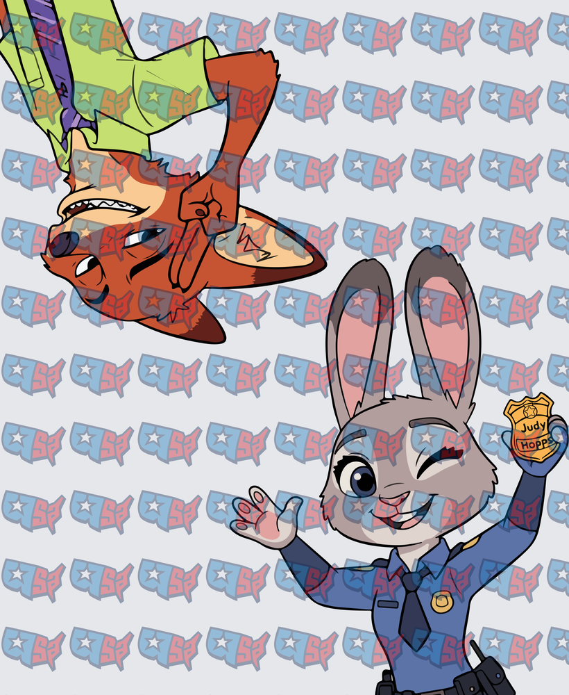 Zootopia Judy Hopps and Nick Wilde Duo (DTF)